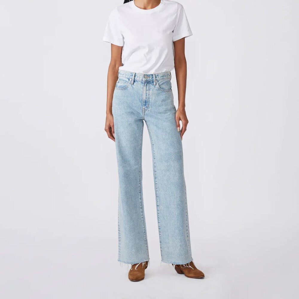 SLVRLAKE Grace In Time To Go Jeans – 27 – Light Wash
